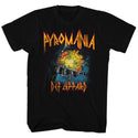 Def Leppard-It's On Fire-Black Adult S/S Tshirt - Coastline Mall