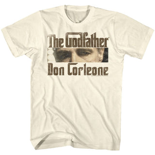 Godfather-Cutting Eyes-Natural Adult S/S Tshirt - Coastline Mall