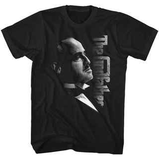 Godfather-Profilin-Black Adult S/S Tshirt - Coastline Mall