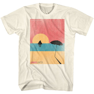 Jaws-Visiting-Natural Adult S/S Tshirt - Coastline Mall