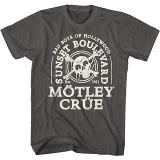 Motley Crue-Dripskull-Smoke Adult S/S Tshirt - Coastline Mall