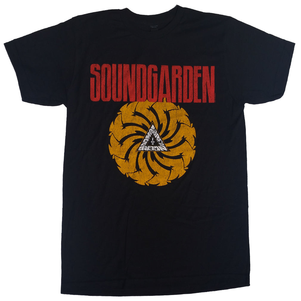 Soundgarden Bad Motor Finger Black Adult T-Shirt from Coastline Mall